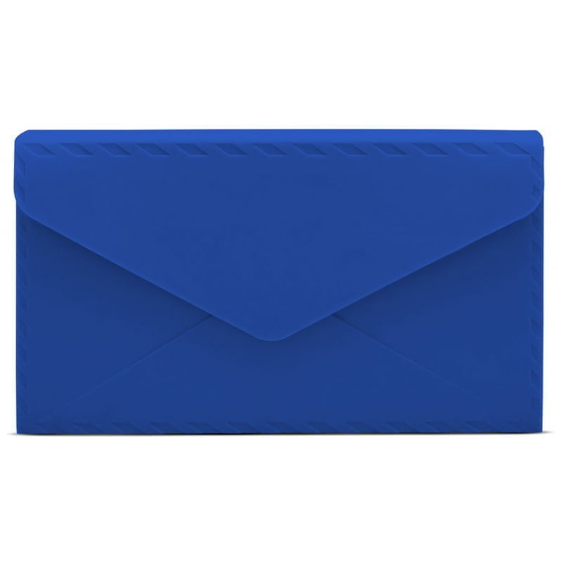 CARTERA "ENVELOPE" Azul