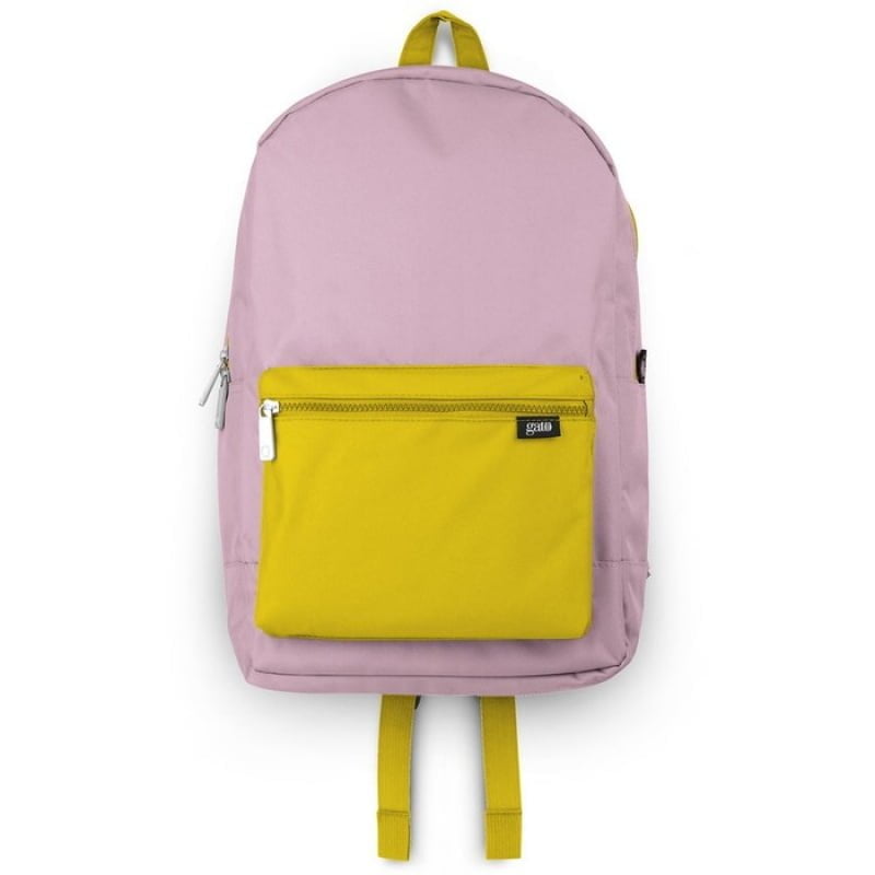 MOCHILA "COOL" Rosa+Amarillo