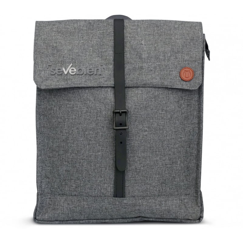 MOCHILA "URBAN 5" Gris+Negro