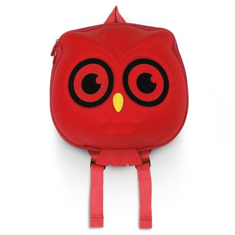 MOCHILA "OWL" Rojo