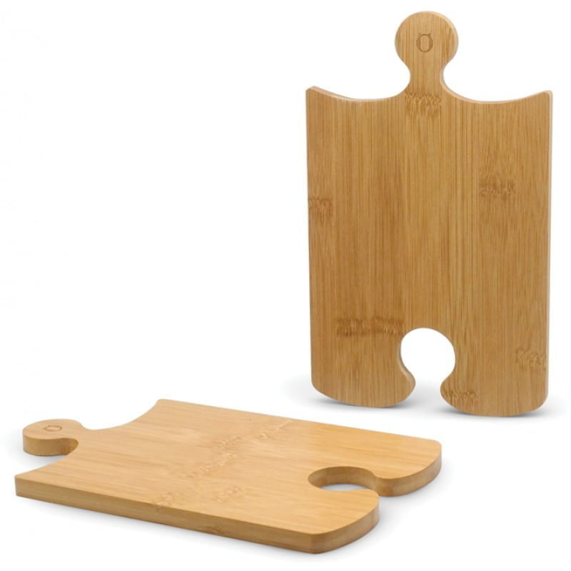 Set de tablas de bambú PUZZLE Madera