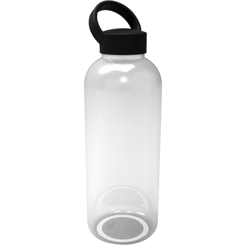 Botella “Ocean” Transparente/Negro