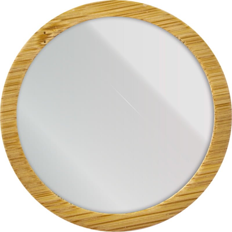 ESPEJO DE BAMBÚ CIRCULAR ¨BELLA¨ Madera