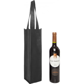 BOLSA PARA VINOS Negro