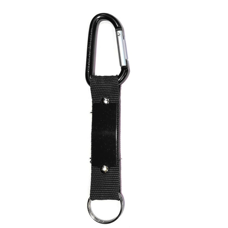 Llavero Carabiner Negro