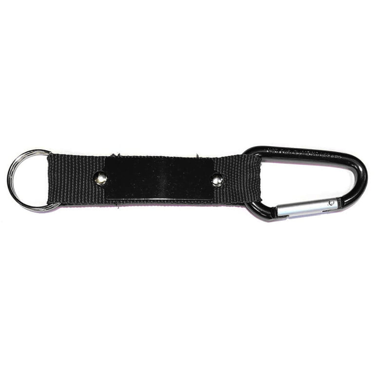 Llavero Carabiner Negro