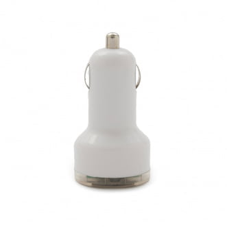 USB Car Charger Blanco