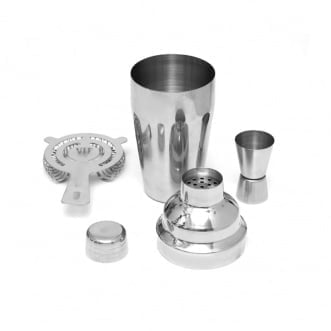 Coctail Set Barman Gris Plata