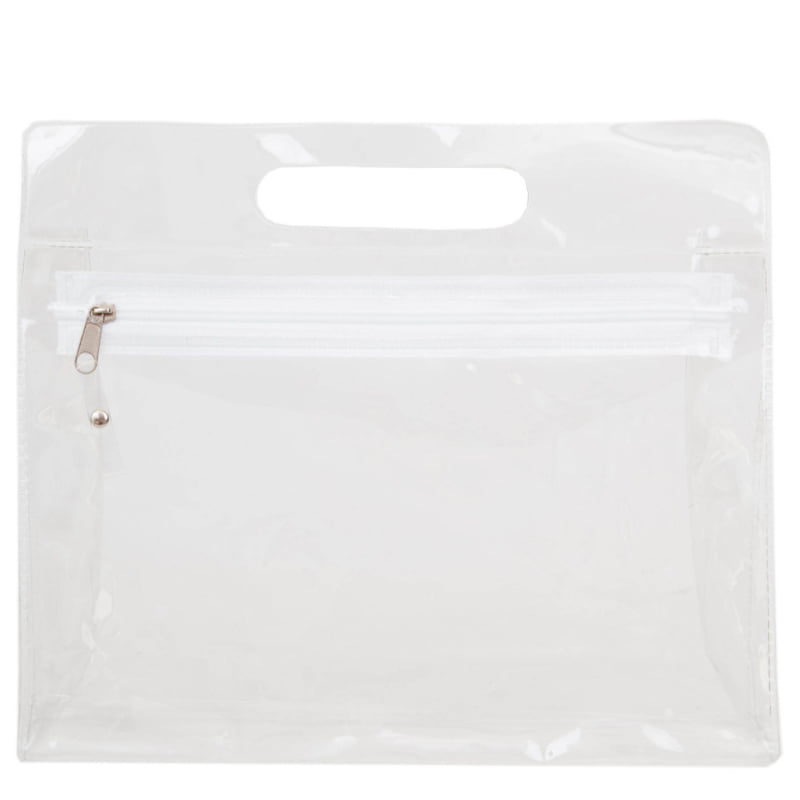 Cristal Pouch Blanco