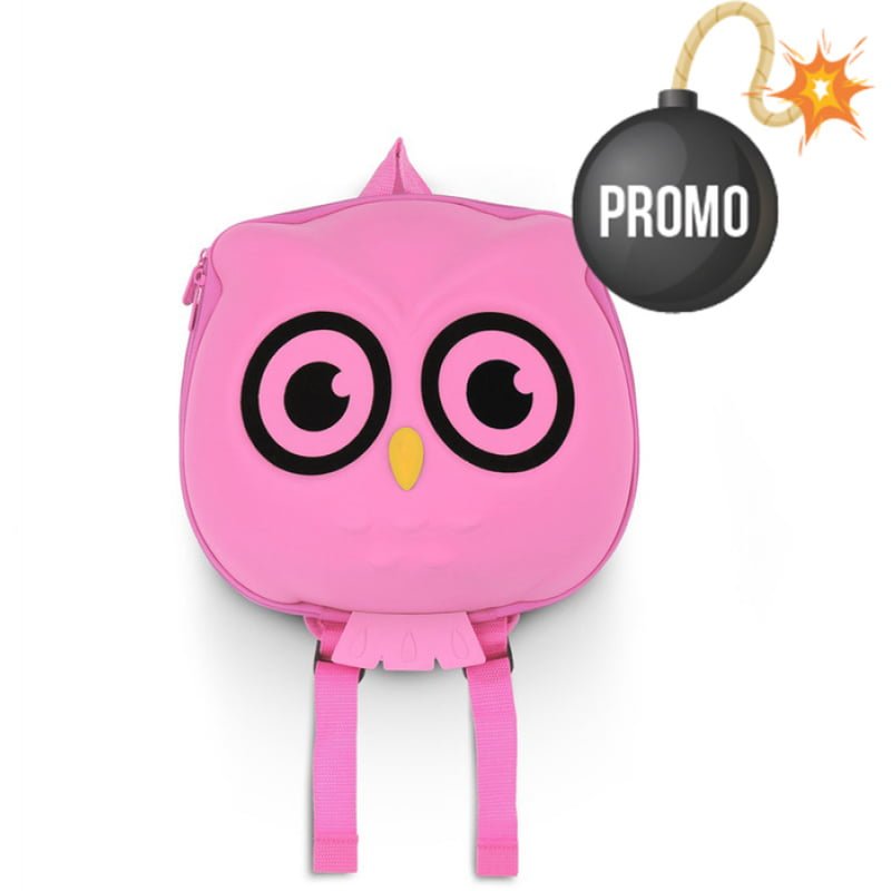 MOCHILA "OWL" Rosa