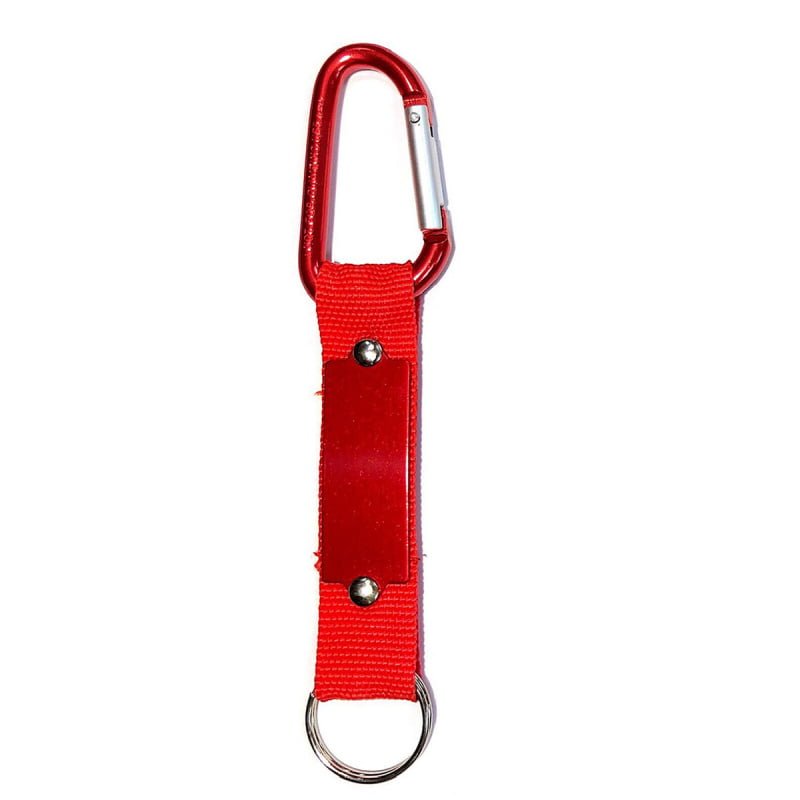 Llavero Carabiner Rojo