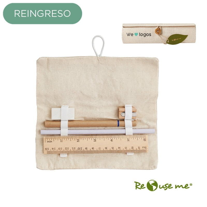 Pencil Case Reuseme Kaki