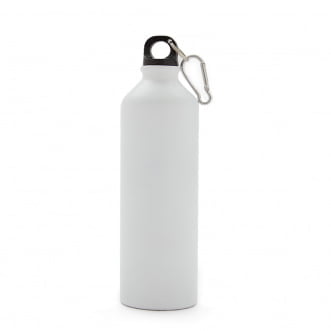 Botella Sport Aluminum Blanco