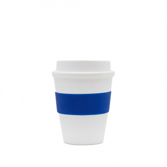 Mug Express Cup Blanco + Azul