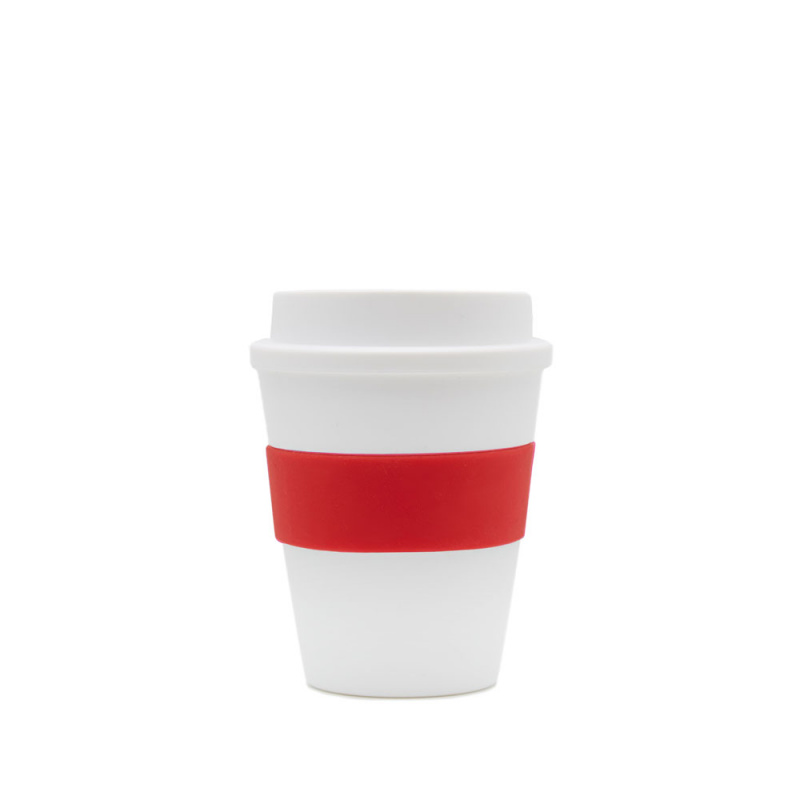 Mug Express Cup Blanco + Rojo