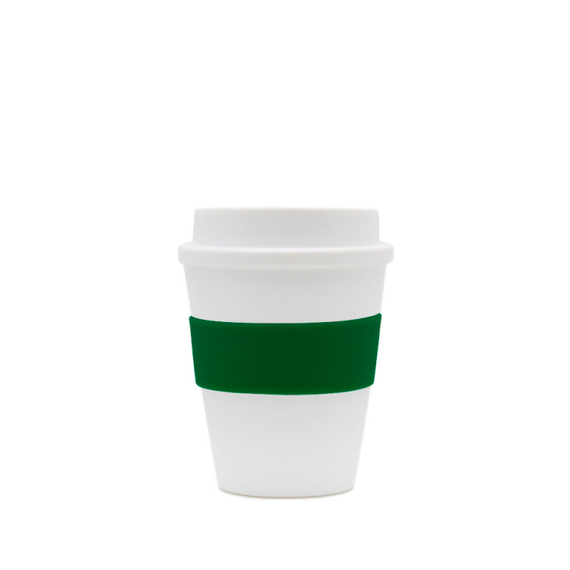 Mug Express Cup Blanco + Verde