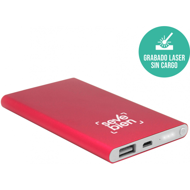 Power bank "Cetus" Rojo