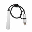 Hub USB-C Slim Gris Claro