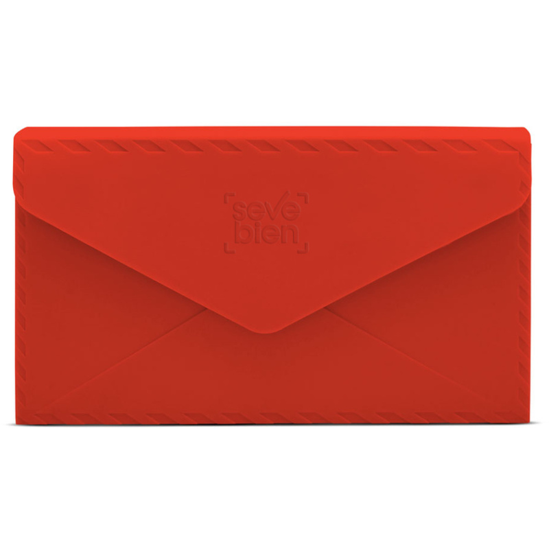 CARTERA "ENVELOPE" Rojo