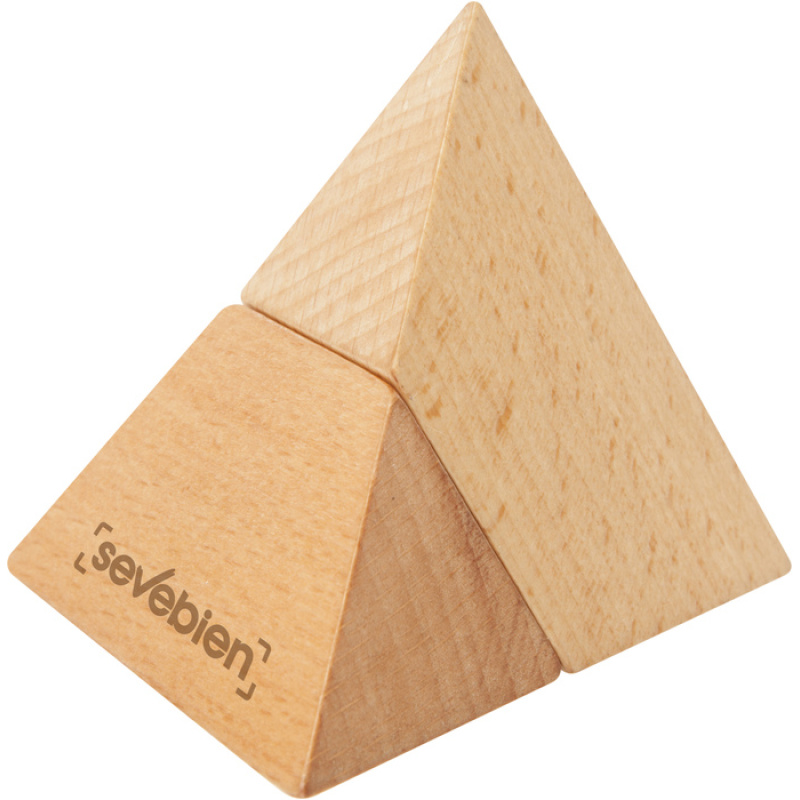 JUEGO DE INGENIO PIRAMIDE Madera