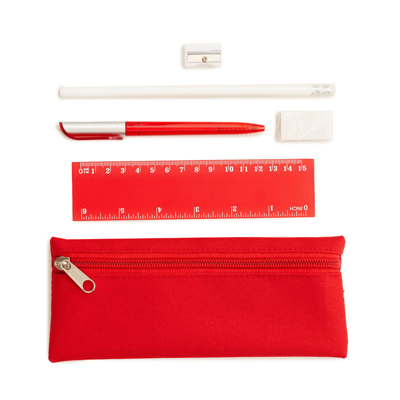 Set Stationery Aptitude Rojo