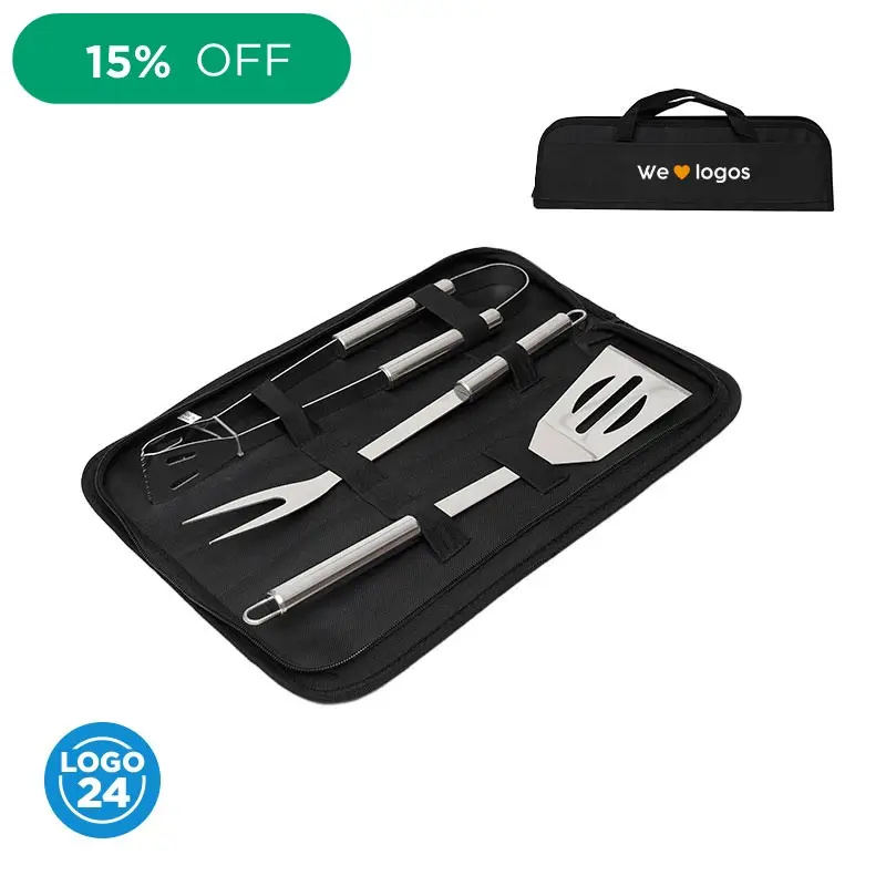 BBQ Holder Set Negro