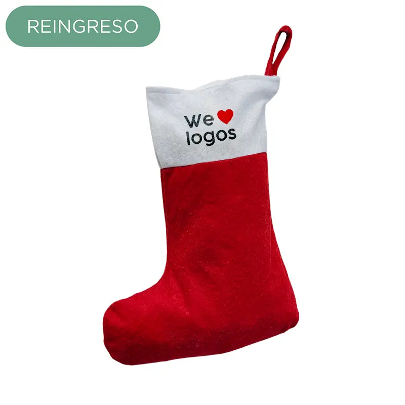 Bota de Navidad Rojo