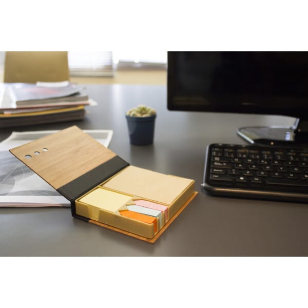 Set de escritorio de bambú Luro - Imagen 7