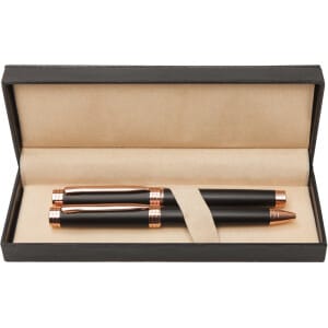 Set de boligrafo y roller  Cobra tinta azul