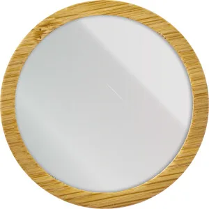 Espejo de bambú circular ¨bella¨