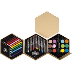 Set de pinturas Hexágono