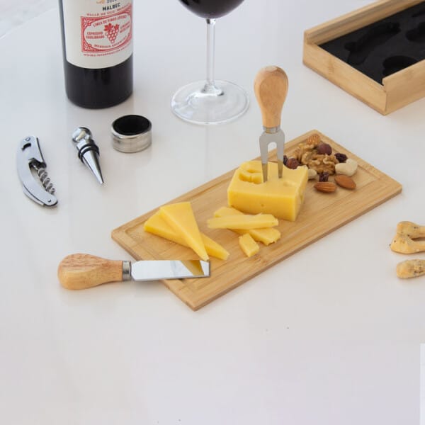 Set de vino y tabla para quesos Winchester - Imagen 13