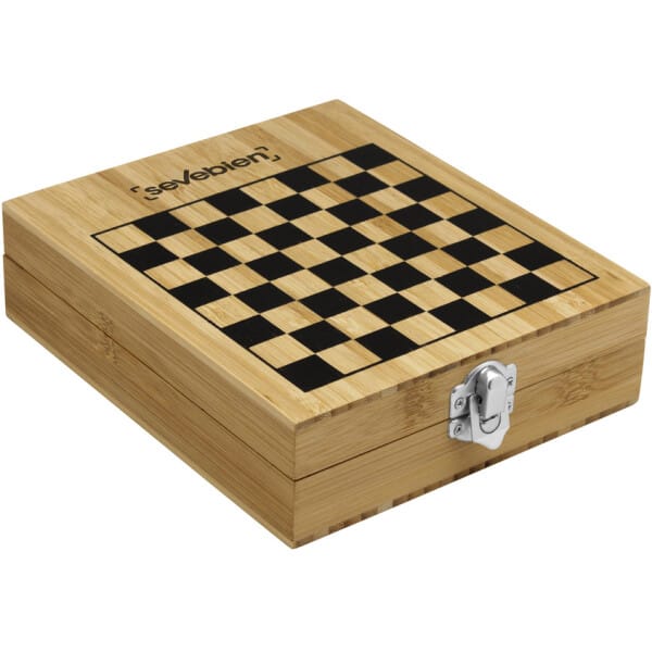 Set de vino con juego de ajedrez Chessy - Imagen 3