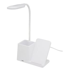Organizador de escritorio con lámpara Minioffice