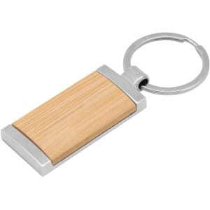 Llavero de bambú Tag