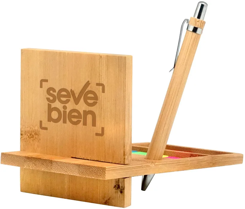 Organizador de escritorio de bambú Nagano desk - Imagen 9