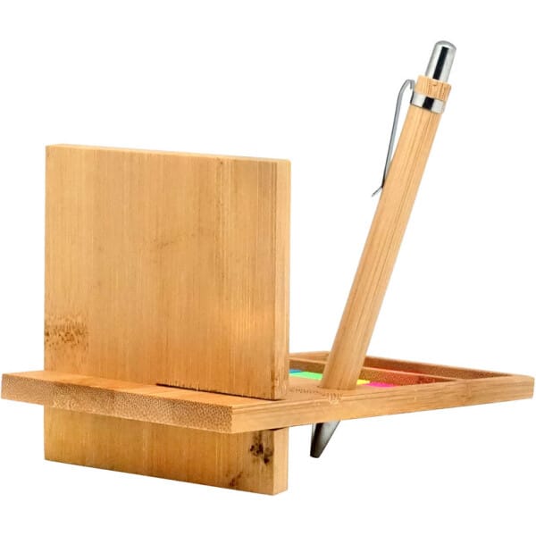 Organizador de escritorio de bambú Nagano desk - Imagen 7