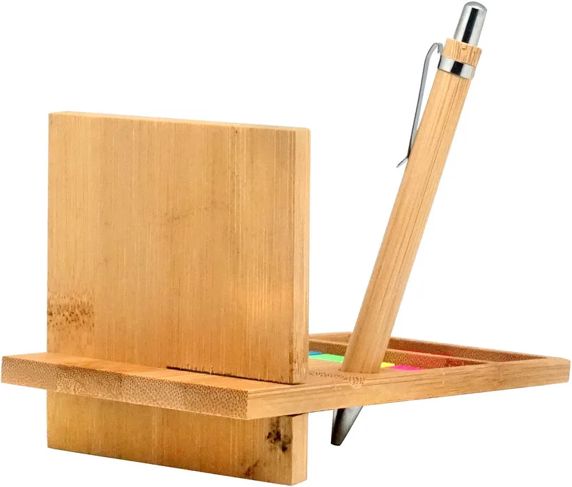 Organizador de escritorio de bambú Nagano desk - Imagen 7