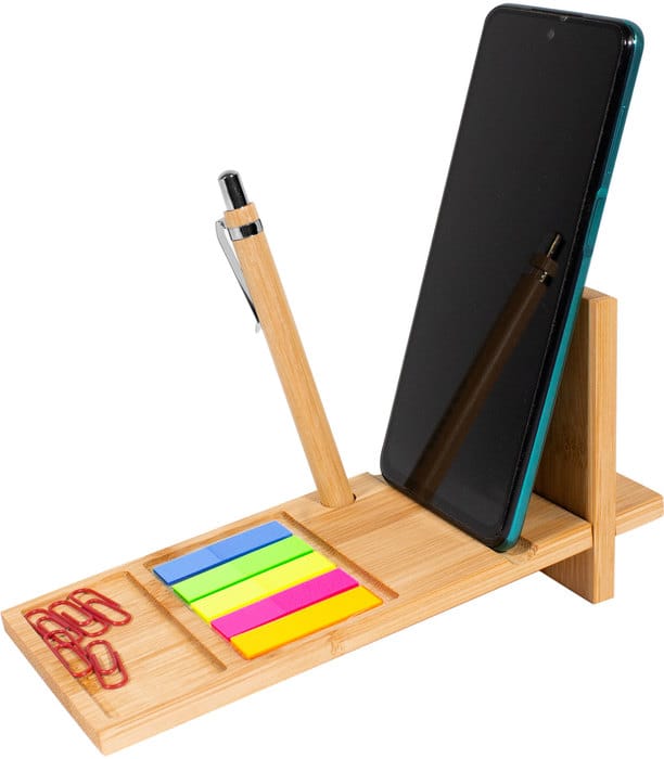 Organizador de escritorio de bambú Nagano desk - Imagen 3