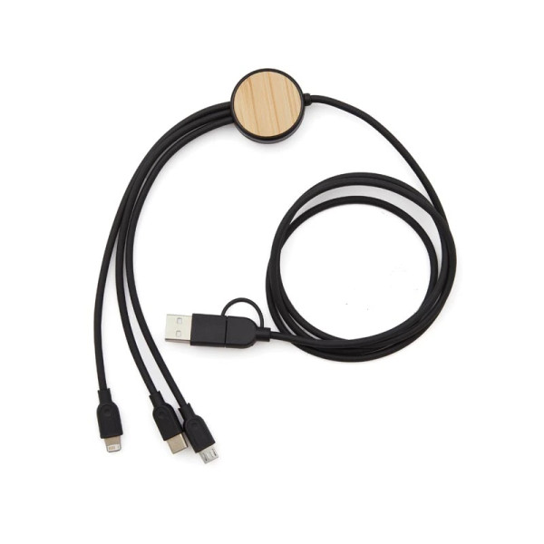 Cable 3 en 1 Bamboo - Imagen 6