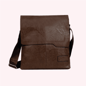 Bolso ejecutivo con fondo rosado