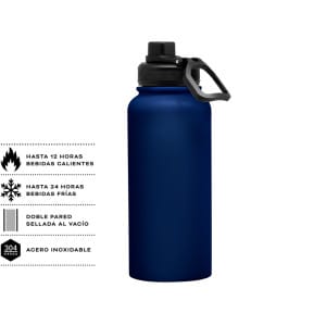 Imagen de la Botella térmica Liter de acero inoxidable.