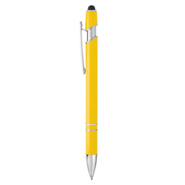 Imagen de un bolígrafo touch Glossy de aluminio en varios colores.
